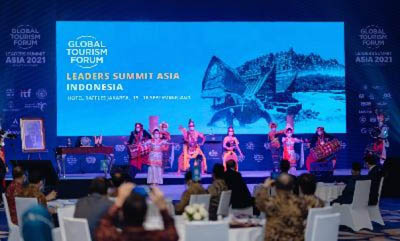 Sandiaga Uno Pimpin Minister Talk di Global Tourism Forum 2021